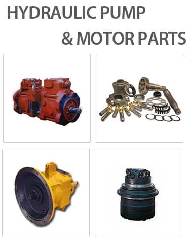 Excavator Parts _ motors _ pumps _ gears